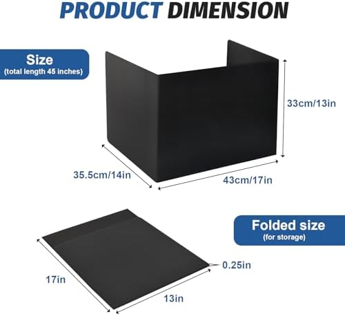 24 Pack Desk Dividers for Students,3-Fold Privacy Screens,Testing Dividers - Image 2