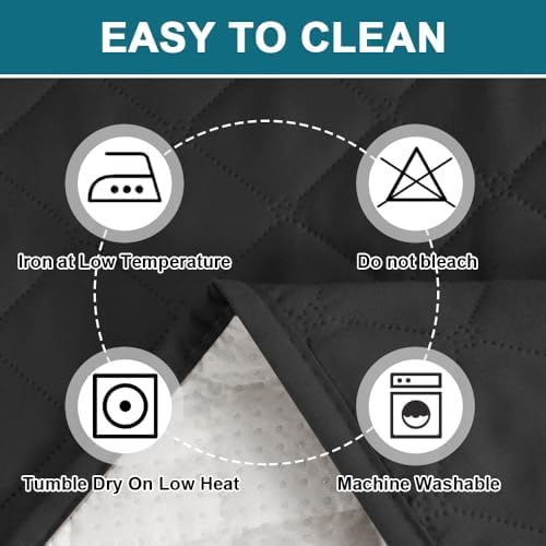 Turquoize 100% Waterproof Sofa Covers Couch Cover for Dogs, Sofa 70" - Image 6