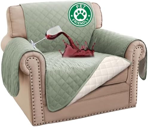 Turquoize 100% Waterproof Chair Covers Couch Covers for Dogs, Chair 23" by Turquoize