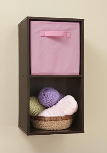 ClosetMaid 1468 Cubeicals Fabric Drawers, Pink, 2-Pack - Image 2