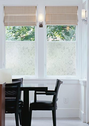 d-c-fix 346-0464 Self-Adhesive Privacy Glass Window Film, Perennial/Damast, 17" x 78" Roll (Pack of 7) - Image 2