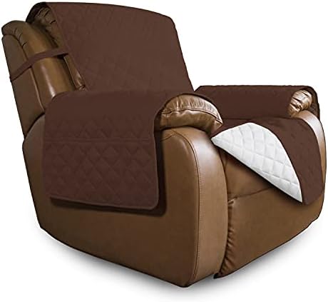 Easy-Going Reversible Couch Cover, Oversized Recliner, Coffee/Ivory by Easy-Going