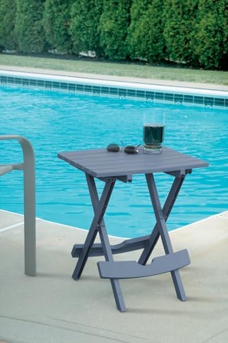 Adams Quik-Fold® Side Table - Bluestone - Image 2