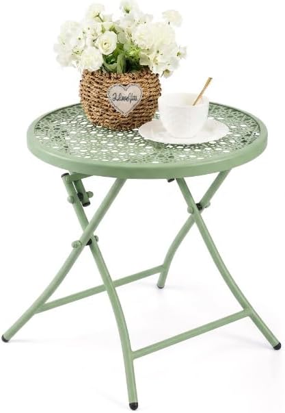 TeoKJ Folding Outdoor Small Side Tables by TeoKJ