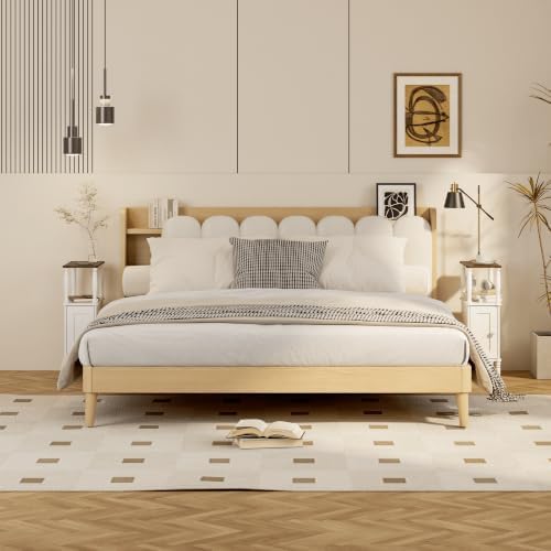 Veegle Narrow Nightstand, Skinny End Side Table(White) - Image 3