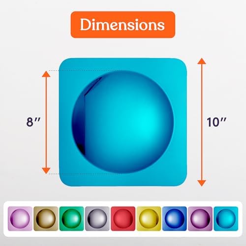Special Supplies Sensory Bubble Wall Mirror - Multi Color Interactive Acrylic Mirrors for Wall and Sensory Toys for Kids Classroom or Home - Room Decor -Visual, Tactile Stimulation - (Pack of 9) - Image 6