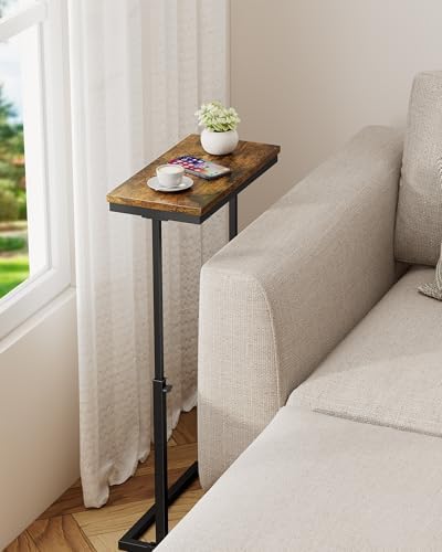 TUTOTAK End Table, Side Table, Tall Couch Table, Sofa Table, Set of 2 - Image 5