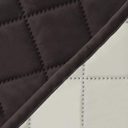 Easy-Going Reversible Couch Cover, 4 Seater Sofa, Chocolate/Ivory - Image 6