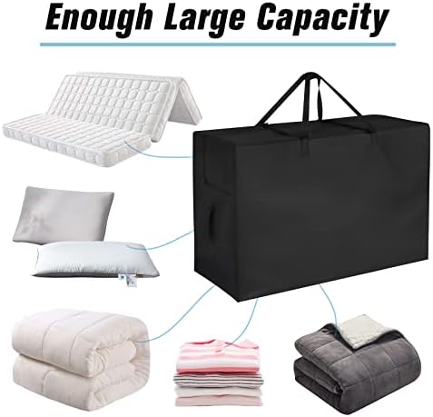 4 Inch Single Tri Folding Mattress Storage Bag for Tri Fold Mattress - Image 5