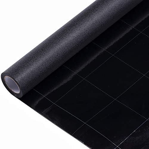 VELIMAX Static Cling Total Blackout Window Film Privacy Room Darkening Window Tint Black Window Cover 100% Light Blocking No Glue (35.4 x 236.2 inches) by VELIMAX