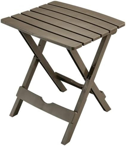 Adams Quik-Fold Side Table, 1, Portobello by Adams