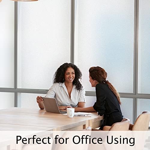 HIDBEA Frosted Glass Window Privacy Film,Static Cling 35.4 in x 32.8 ft - Image 4