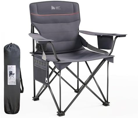 OUTSIDER Oversized Folding Camping Chair with Adjustable Lumbar Support by Outsider