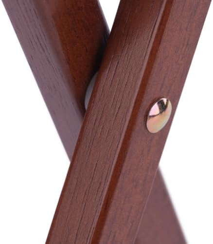 Winsome Alex Set of 2 Foldable Snack Tables, Walnut - Image 5