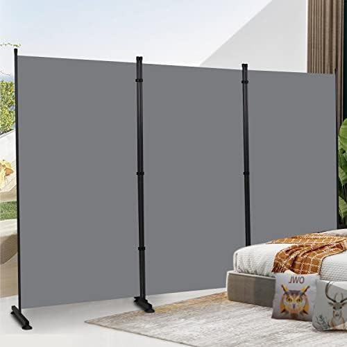 3 Panel Folding Room Divider, Indoor Privacy Screen Space Separator by YASRKML