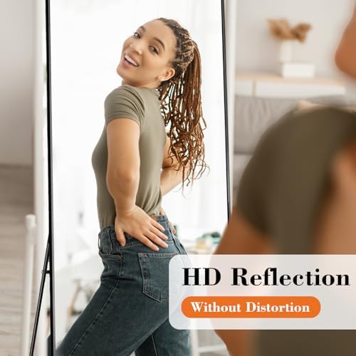 Full Length Floor Mirror 56"x15", Body Standing Mirror - Image 2