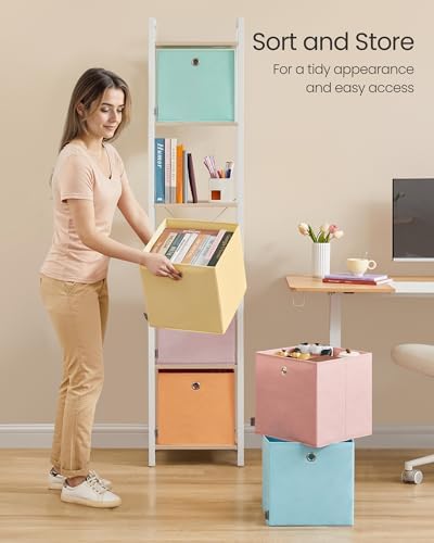 SONGMICS Storage Cubes, Set of 6 Odorless Foldable Storage Boxes - Image 5