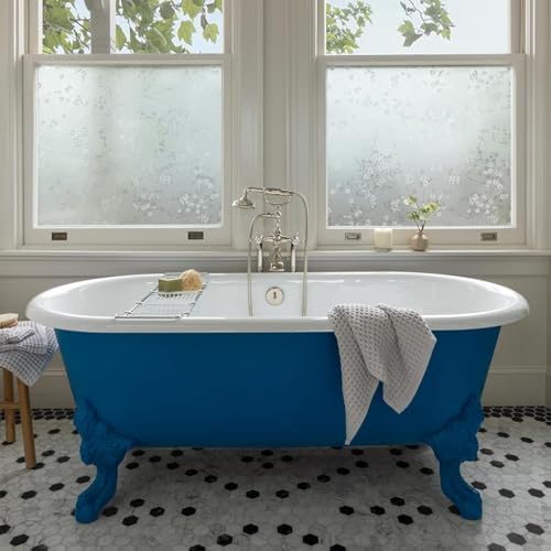 Blossom Window Privacy Film by Artscape - Decorative Privacy Frosted Glass Design, Static Cling, Day and Night Privacy, UV Protection, Easy to Apply and Removable, Made in USA - 24 x 36 Inch - Image 3