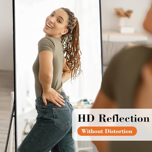 21"x64" Mirror Full Length, Upgraded Body Wall Mirrors - Image 4