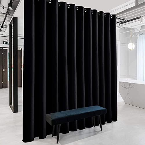 RYB HOME Blackout Room Divider Curtains for Living Room Bedroom Office by RYBHOME