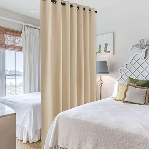 RYB HOME Wall Divider Curtain for Living Room Bedroom Kids Room Apartment - Image 4