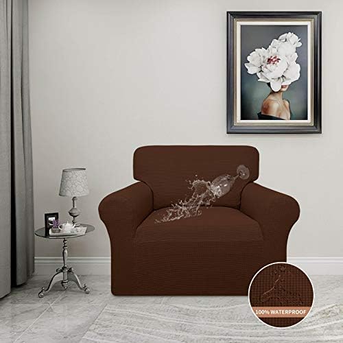 Easy-Going 100% Waterproof Chair Couch Cover, Stretch Jacquard Sofa Cover - Image 2