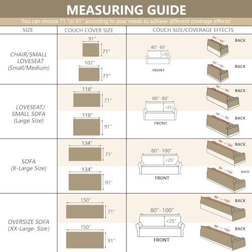 MYSKY HOME Couch Cover for Sofa Couch Covers for Pets, Non Slip Dogs Furniture Protector with Tassels for Living Room Non Slip Washable Furniture Protector Cover for Pet, Cat, 91"x118", Dark Grey - Image 6