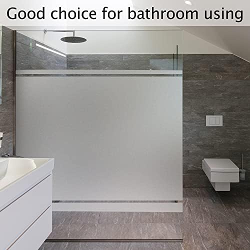 HIDBEA Frosted Glass Window Privacy Film,Static Cling 45.2 in x 13.1 ft - Image 5