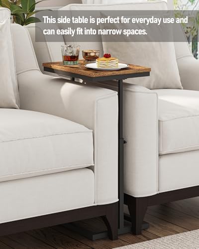 TUTOTAK End Table, Side Table, Tall Couch Table, Sofa Table - Image 3
