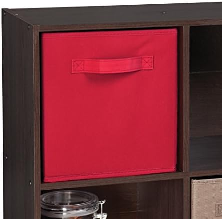 ClosetMaid 18656 Cubeicals Fabric Drawer, Red, 2-Pack - Image 2