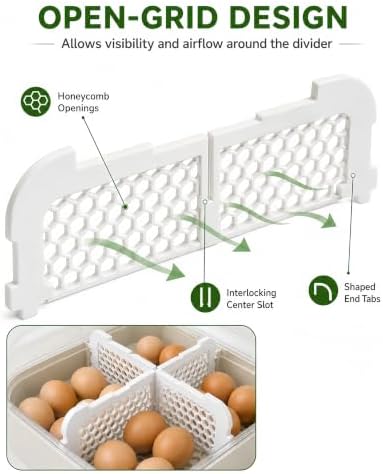 Incubator Divider Compatible with Maticoopx 20, Modular Egg Separator - Image 4