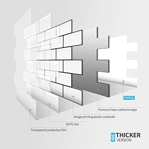 Art3d 10-Pack Subway Tiles Peel and Stick Backsplash, White, 12 x 12 Inch - Image 6