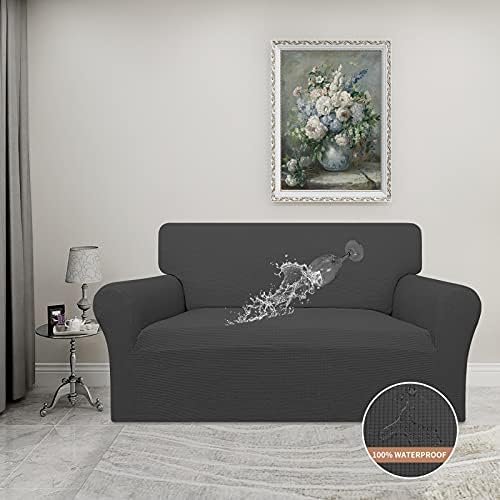 Easy-Going 100% Waterproof Oversized Loveseat Cover, Couch Cover for Sofa - Image 2