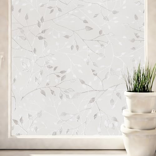 Canopy Window Privacy Film by Artscape - Decorative Privacy Frosted Glass Design, Static Cling, Day and Night Privacy, UV Protection, Easy to Apply and Removable, Made in USA - 24 x 36 Inch by Unknown