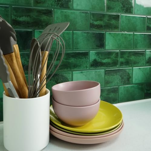 STICKGOO 10-Sheet Subway Tile Peel and Stick Backsplash, Self Adhesive Vinyl Wall Tiles, Stick on Backsplash for Kitchen and Bathroom(Thicker Design) - Image 3