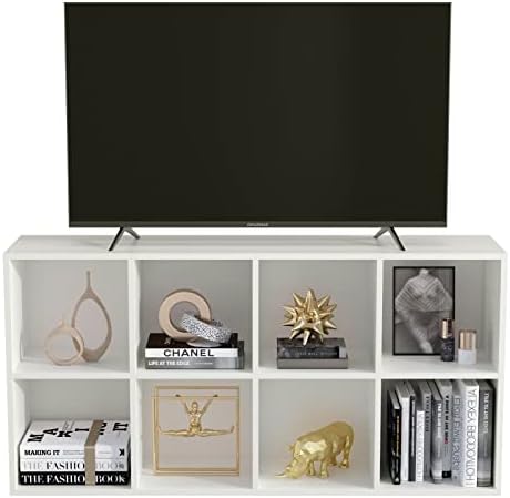 OSCHF 8-Cube Storage Shelf Bookcase, Warm White - Image 4