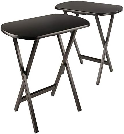 Winsome Corbett Set of 2 Oversized Foldable Snack Tables - Image 5