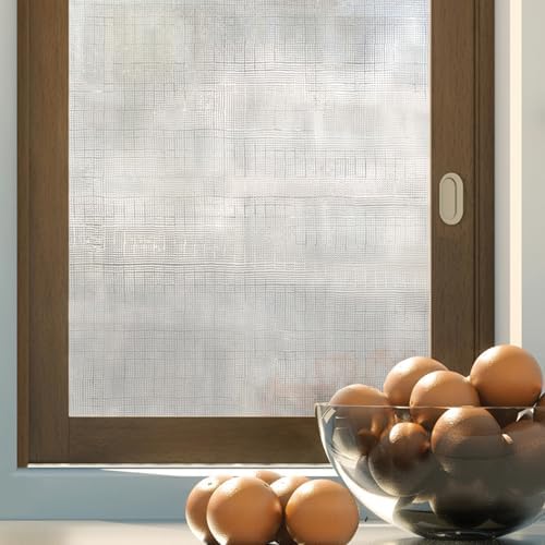 City Block Window Privacy Film by Artscape - Decorative Textured Glass Design, Static Cling, Blocks Views, Not Light, UV Protection, Non-Adhesive Water-Applied Installation, Made in USA - 24 x 36 Inch by Unknown