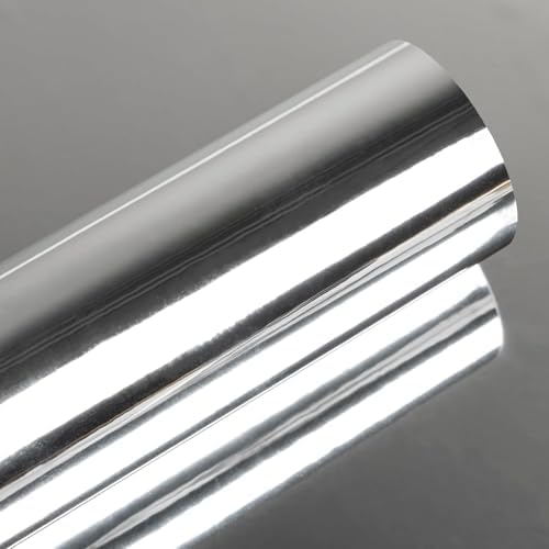 Flexible Wall Mirror Tape Stickers Mirrored Contact Paper 23.6“ x 118" by Abyssaly