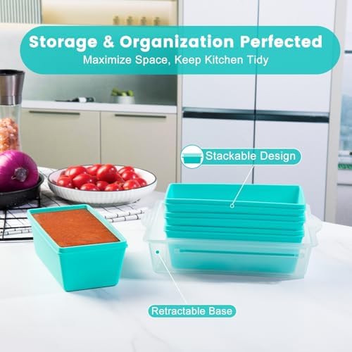 Gemice 2-Cup Silicone Freezer Molds with Lids, Individual 4-Pack - Image 2