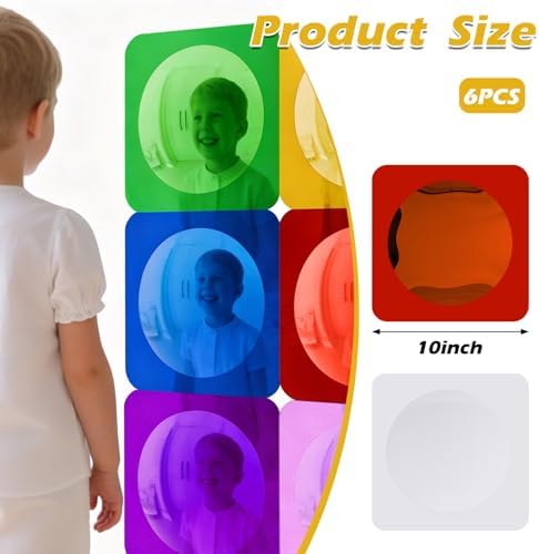 6 Pcs Sensory Wall Bubble Mirrors for Kindergarten Sensory Room - Image 2