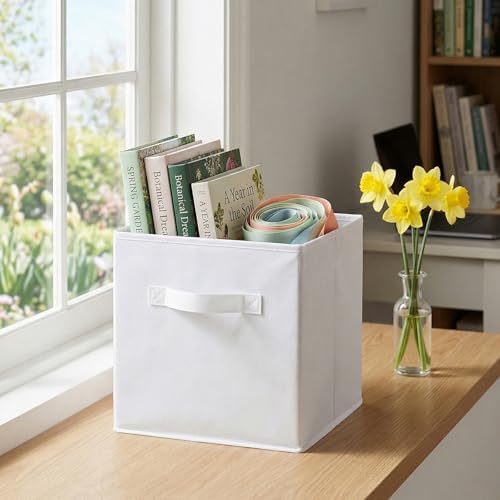 ShellKingdom Storage Bins, Foldable Fabric Storage Cubes And Cloth Storage - Image 6