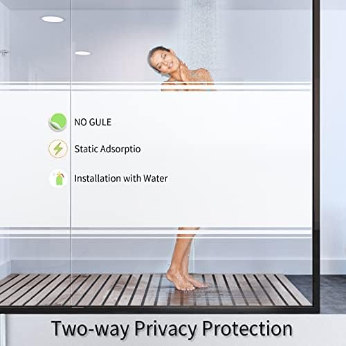 XIAWEI Frosted Glass Window Film with Tools - Image 2