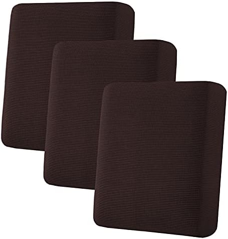 H.VERSAILTEX Super Stretch Stylish Cushions Covers/Furniture Cover Spandex Jacquard Small Checked Pattern Super Soft Slipcover Washable Individual by HVERSAILTEX
