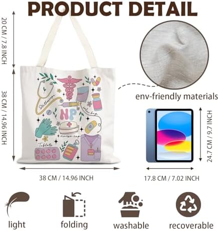 FBB Doctor Reusable Shopping Grocery Bags - Image 4