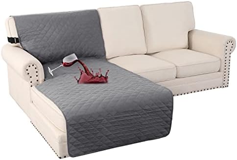 Turquoize 100% Waterproof Sofa Covers Chaise Lounge L Shape Sofa Protector by Turquoize