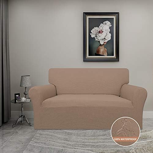 Easy-Going 100% Waterproof Oversized Loveseat Cover, Couch Cover for Sofa - Image 2