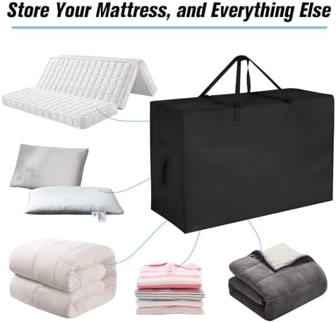 6 Inch Queen Tri Folding Mattress Storage Bag for Tri Fold Mattress - Image 6