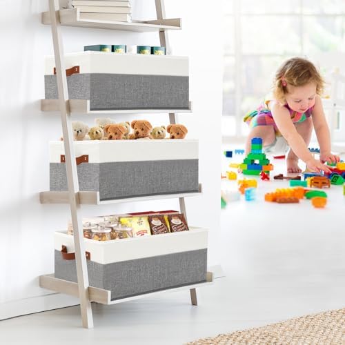6 Pack Closet Storage Bins, Storage Baskets for Shelves - Image 2