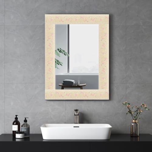 AbaBoorty Yellow Floral Wallpaper Border Decor 394"X4.1" Peel and Stick Wall Border Waterproof Tiles Sticker Wallpaper Self Adhesive Removable Wall Stickers for Bedroom Living Room Decor - Image 4